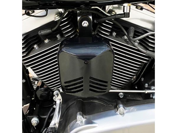 Probeast Dual Tone Air Horn - Black. Fits Big Twin 1992-2017 & Sportster 1992-2021 with Stock Cowbell Horn. - Image 2