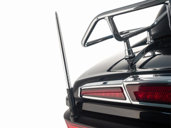 High Caliber 8" Flexible Aluminum Antenna - Chrome. Fits HD Touring 1989up, Indian Touring 2014up & Victory Touring 2010-2017 - Image 2