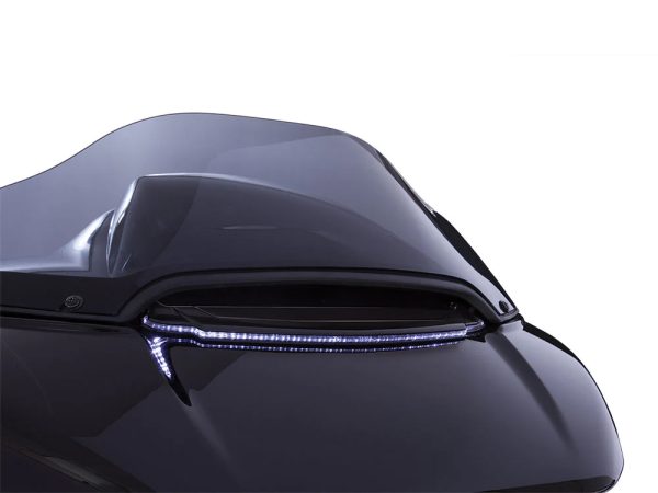 LED Lighted Vent Trim - Black. Fits Road Glide 2015-2023