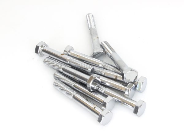 5/16-24 x 2-1/4" UNF Hex Head Bolt - Chrome. Pack 10.