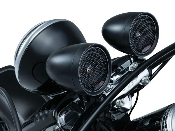 Road Thunder Speaker Pods & Bluetooth Audio Controller by MTX - Black. - Image 2