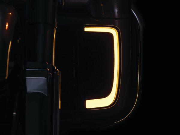 Tracer LED Fairing Lower Grills - Black. Fits Touring 2014up with Fairing Lowers. - Image 4