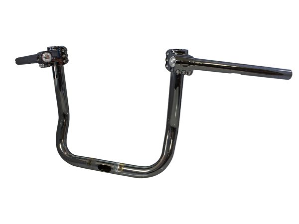 10" x 1-1/4" KlipHanger Handlebar - Black. Fits Road Glide 2015-2023