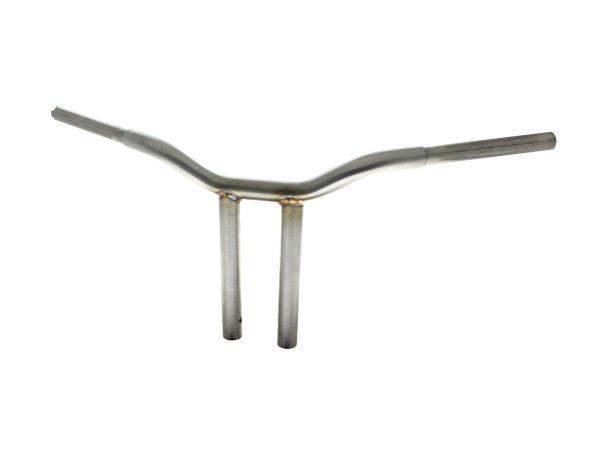 12" x 1-1/4" Straight One Piece Kage Fighter Handlebar - Stainless.