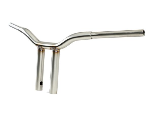 14" x 1-1/4" Straight One Piece Kage Fighter Handlebar - Stainless.