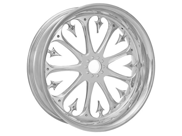 18" x 3.50" wide Stiletto Wheel - Chrome.