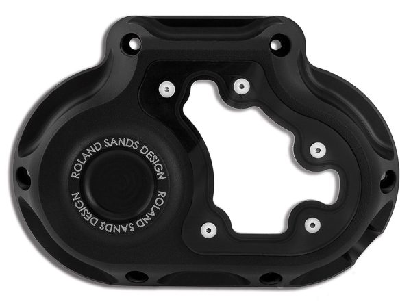 Clarity Clutch Release Cover - Black Ops. Fits Softail 2018up.