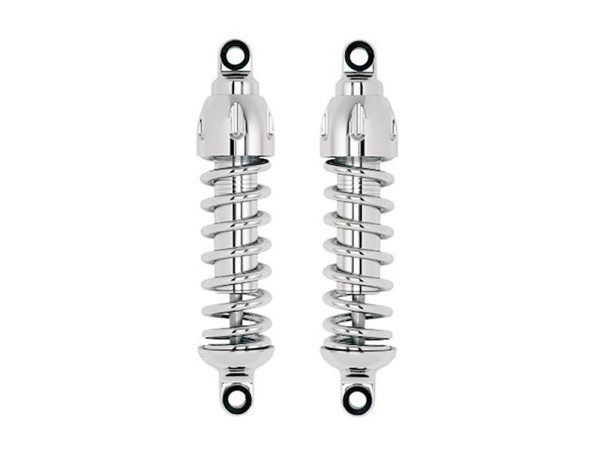 430 Series, 13" Standard Spring Rate Rear Shock Absorbers - Chrome. Fits Street 2015-2020