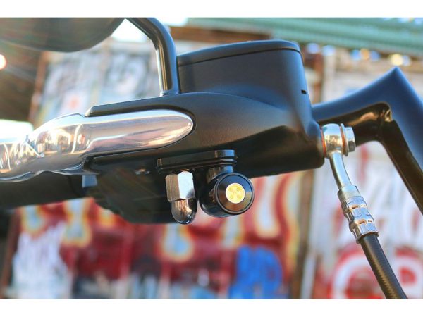 Bullet Pro Series Under Perch Turn Signals - Black. Fits most 1996up Hand Controls. - Image 3