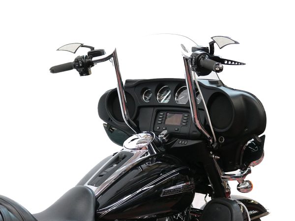 16" x 1-1/4" Bagger Monkey Handlebar - Chrome. Fits Ultra Models 1996up and Street Glide 1996-2023 - Image 2