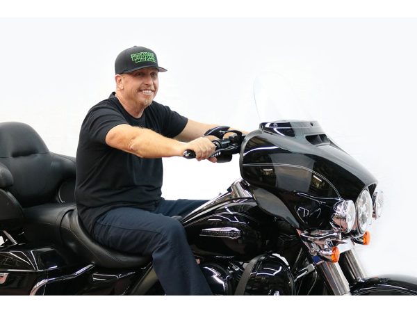 8" x 1-1/4" Bagger Monkey Handlebar - Black. Fits Ultra Models 1996up and Street Glide 1996-2023 - Image 3