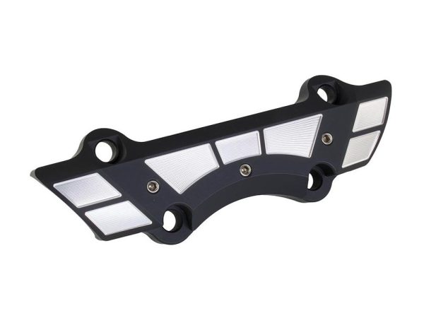 Weld Wing No-Slip Super Handlebar Top Clamp - Black. Fits 1.25" Bar Thats Steps To 1" Clamping.