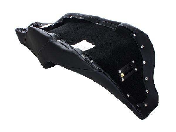 Slim LS Dual Seat with White Double Diamond Lattice Stitch. Fits Most Touring 2008-2024 - Image 4