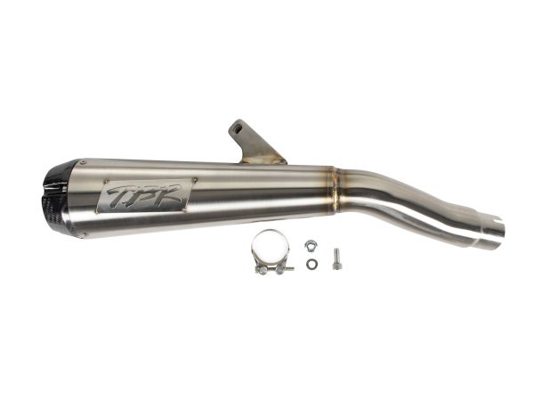 Comp-S Slip-On Muffler - Stainless with Carbon Fiber End Cap. Fits Honda CMX / Rebel 1100cc 2021up. - Image 2