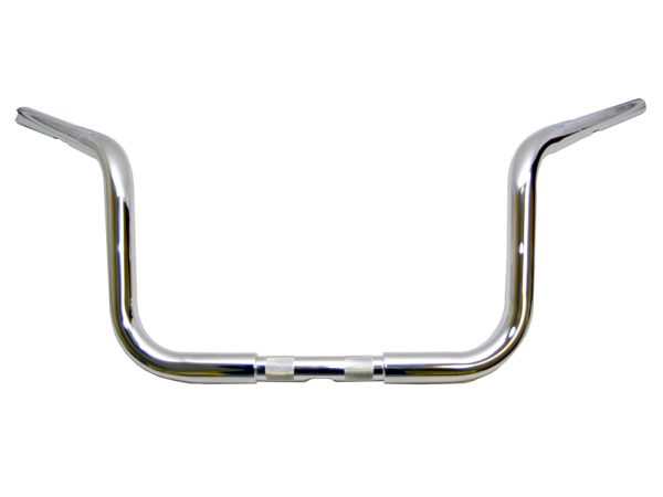 8-1/2" x 1-1/4" Chubby Bagger Low Pull Back Handlebar - Chrome. Fits Ultra Models 1996up and Street Glide 1996-2023