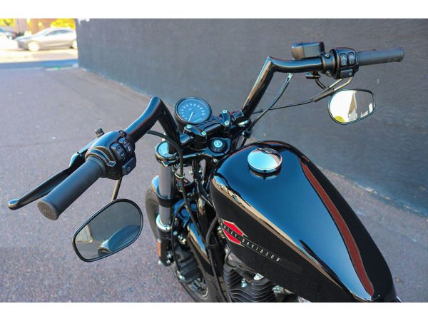 6" x 1-1/4" Monkey Sport Handlebar - Gloss Black. - Image 2