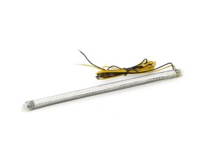 175mm Turn Signal TruFLEX Strip with Clear Tube & Amber LED.