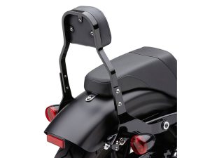 Mini Quick Detachable Sissy Bar Kit - Black. Fits Dyna 2006-2017