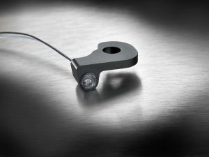 Dash A Under Perch Turn Signal Right - Black.  Fits Softail 2015-2024 & Touring 2009-2023 Models with Cable Clutch