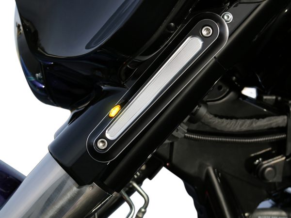 Front Turn Signals Legit Elypse Amber Smoked - Contrast Cut. Fits FLH 2006 Up. - Image 2