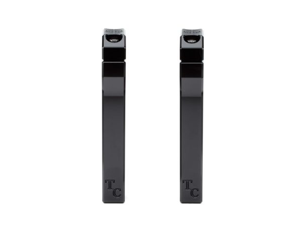 6" Straight Two Piece Riser Kit - Black. Fits 1-1/8" Handlebar. - Image 2