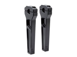 8" Straight Two Piece Riser Kit - Black. Fits 1-1/8" Handlebar.