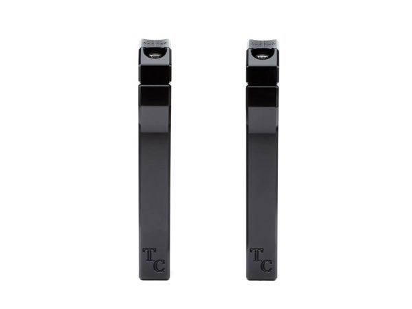 8" Straight Two Piece Riser Kit - Black. Fits 1-1/8" Handlebar. - Image 2