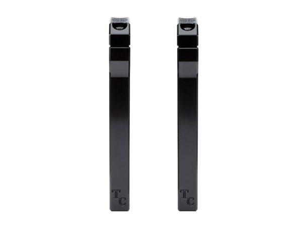 10" Straight Two Piece Riser Kit - Black. Fits 1-1/8" Handlebar. - Image 2