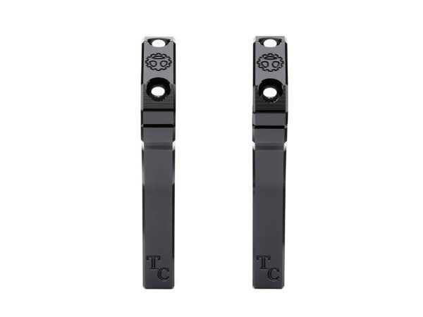 6" Pullback Two Piece Riser Kit - Black. Fits 1-1/8" Handlebar. - Image 2
