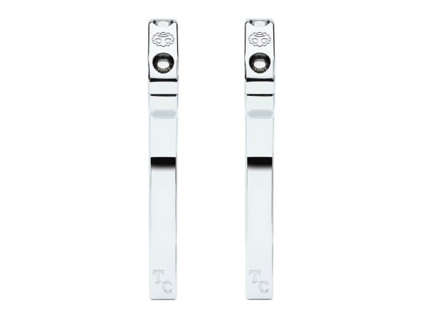8" Pullback Two Piece Riser Kit - Chrome. Fits 1-1/8" Handlebar. - Image 2