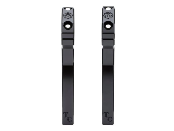 8" Pullback Two Piece Riser Kit - Black. Fits 1-1/8" Handlebar. - Image 2