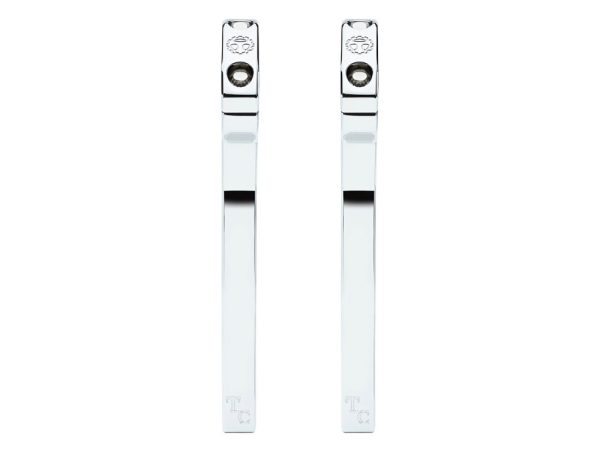 10" Pullback Two Piece Riser Kit - Chrome. Fits 1-1/8" Handlebar. - Image 2