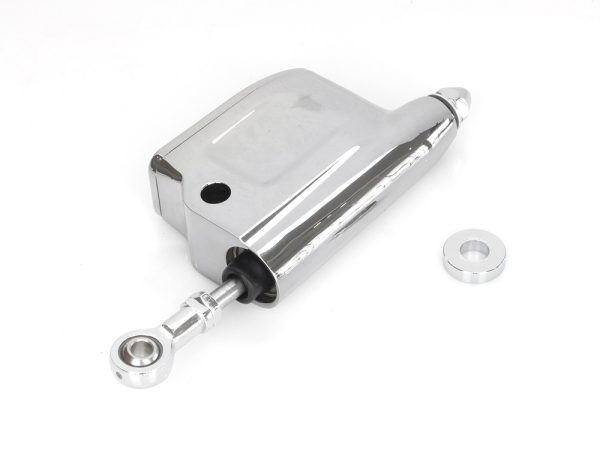 11/16" Rear Brake Master Cylinder - Chrome. Fits Performance Machine Forward Controls. - Image 2
