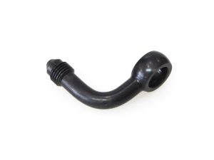 Black 3/8" ID, 90 Degree Banjo. Fits Hide-A-Line Micro Line.