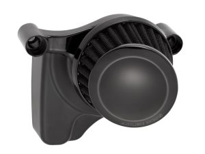 Mini 22° Air Cleaner Kit - Black. Fits Touring 2017-2024 & Softail 2018-2024