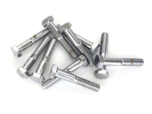 5/16-18 x 1-3/4" UNC Hex Head Bolt - Chrome. Pack 10.