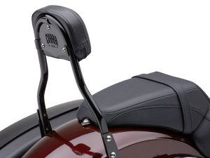 Short Quick Detachable Sissy Bar Kit - Black. Fits Sport Glide 2018-2024