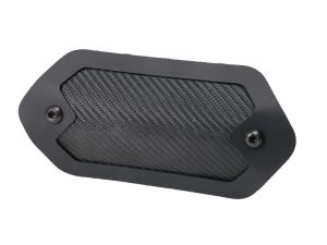 6.5" Universal Flexible Exhaust Heatshield - Double Black Onyx.