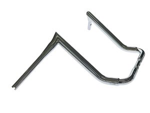 16" x 1-1/2" Assault Handlebar - Chrome. Fits Ultra Models 1996-2024 and Street Glide 1996-2023