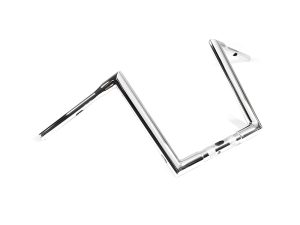 12" x 1-1/2" STR Miter Handlebar - Chrome. Fits Road Glide 2015-2023