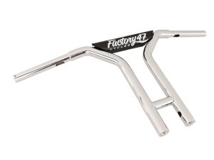 14" x 1-1/4" MX47 Straight T-Bar Handlebar - Chrome.