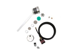 Vented Dipstick - Polished. Fits Dyna 1999-2005.