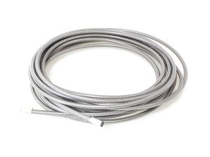 Hide-A-Line Micro Line Hose - Clear Stainless. 25ft Roll.