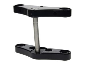 5 Degree Raked Wide Glide Conversion Triple Tree Kit - Black. Fits Rocker 2008-2010 with 23" Wheel Conversion.