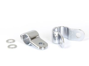 Magnum Quick Clamps - Chrome. Fits 1" Tube.