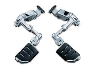 Ergo III Cruise Mounts with Trident Dually ISO-Pegs - Chrome. Fits Honda Gold Wing GL1800 2001-2017 & Honda F6B 2013-2016.