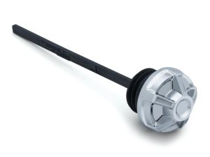 Precision Engine Oil Dipstick - Chrome. Fits Touring 2017up.