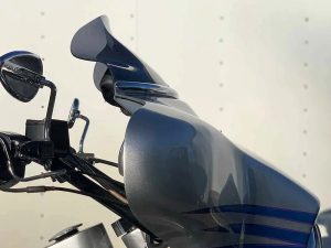 6.5" Flare Windshield - Dark Smoke. Fits Electra Glide & Ultra 1986-1995.