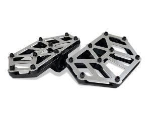 NXL Mini Floorboards without Adapters - Black & Stainless