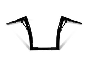 15" x 1-1/2" Flowbar Tall Ape - Gloss Black. Fits Road Glide 2015-2023